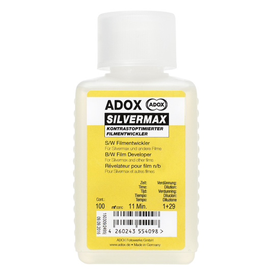 ADOX SILVERMAX Developer 100 ml Concentrate - SLUTSÅLD!