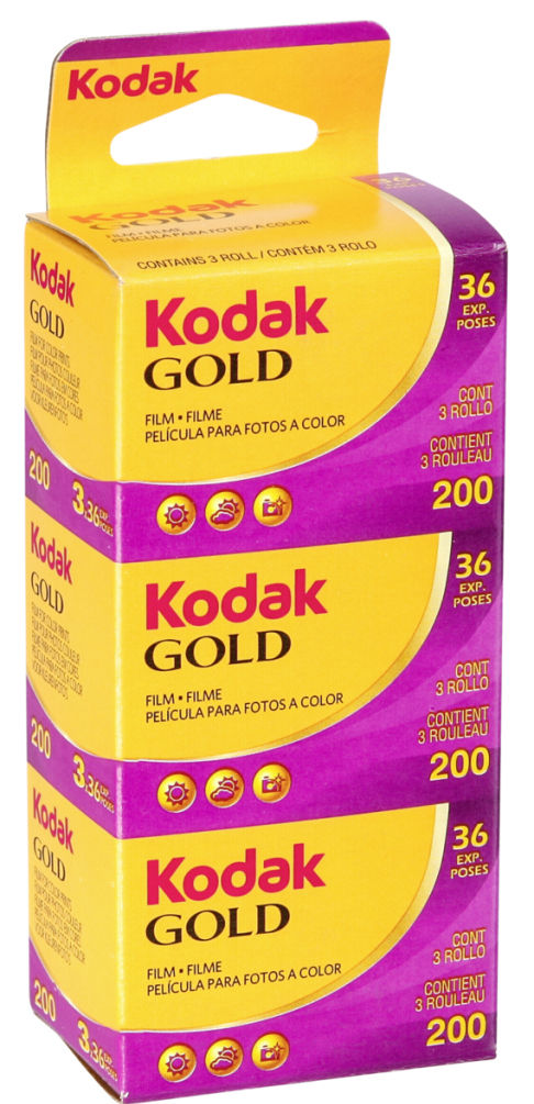 Kodak Gold 200 135/36 3pack