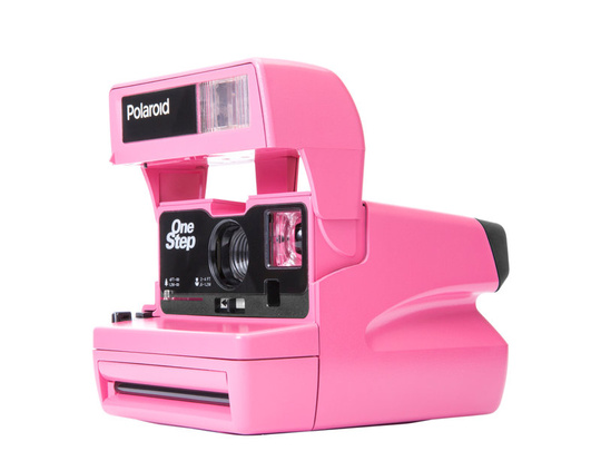 IMPOSSIBLE POLAROID 600 PINK LIMITED EDITION - SLUTSÅLD!