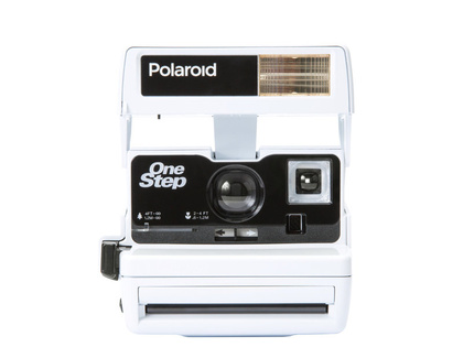 IMPOSSIBLE POLAROID 600 White LIMITED EDITION - SLUTSÅLD