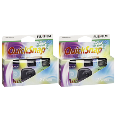 Fujifilm Quicksnap Blixt 27exp 2-pack