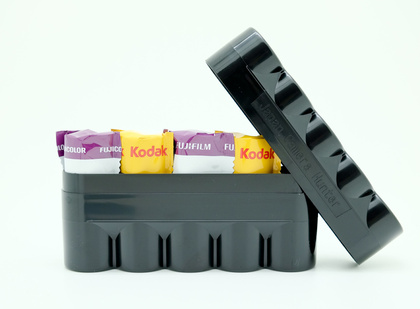 Filmförvaring - 5 rullar 120 - Svart