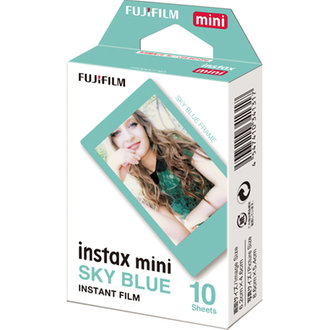 Fujifilm Instax Film Mini Blå Ram