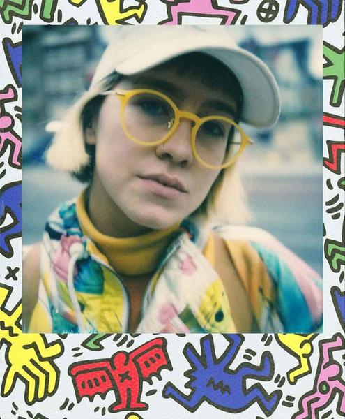 Color Film for 600 Keith Haring Edition - SLUTSÅLD!