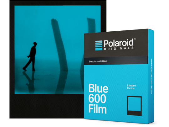 POLAROID ORIGINALS BLUE FILM 600 BLACK FRAME - SLUTSÅLD!