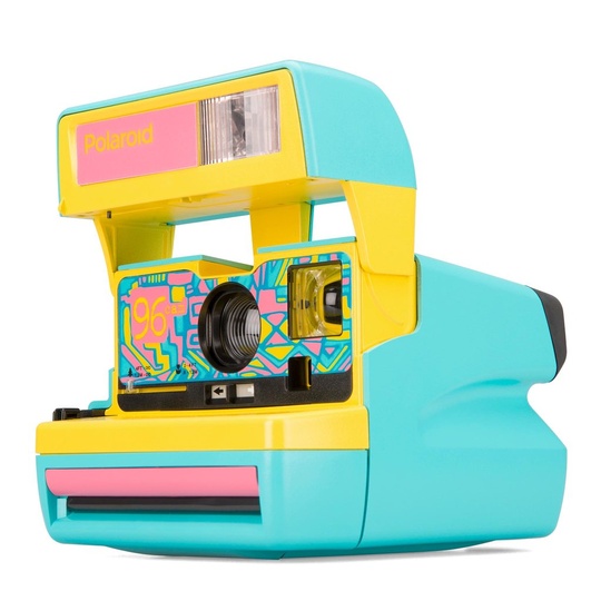 Polaroid 600 Camera - 96 Cam - Fresh Blue - SLUTSÅLD!
