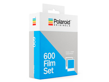 POLAROID ORIGINALS COLOR/B&W FILM FOR 600 2-PACK