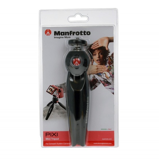 MANFROTTO Bordsstativ Pixi Svart