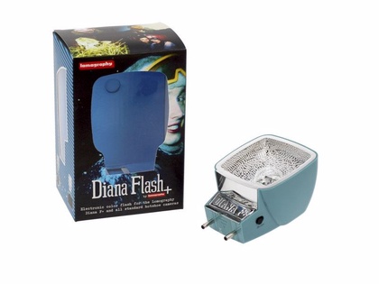 Diana F+ Flash METALLIC BLUE