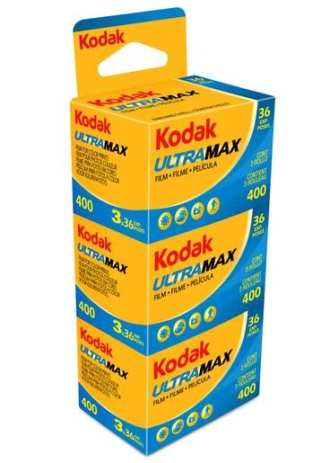 Kodak Ultra max 400 135/36 3-Pack
