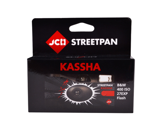 JCH StreetPan 400 KASSHA Black & White Engångskamera - Expired