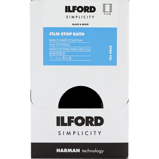 Ilford Photo ILFORD SIMPLICITY FILM DEALER STOP X 12 SACHETS
