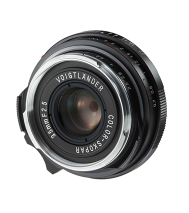 Voigtländer C-Skopar 35/2.5 P II black till Leica M