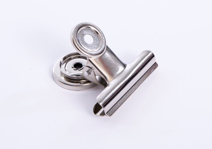 Metallklämma till bilder, foton och lappar - METAL CLIPS WITH MAGNET - slutsåld