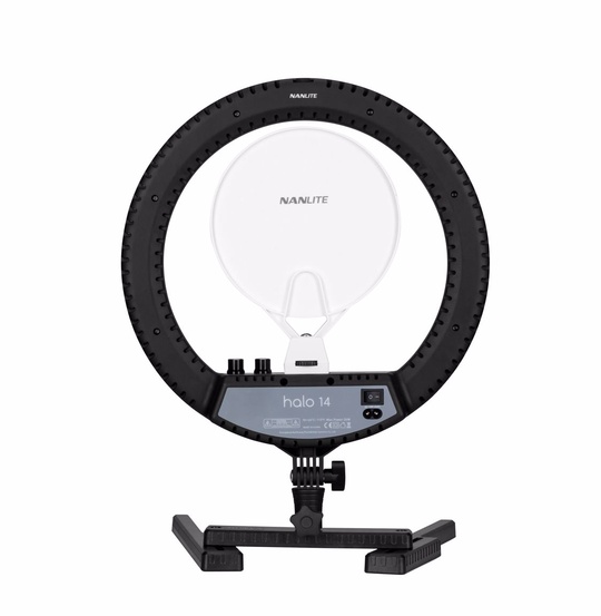 Vlogging LED-ringbelysning - Halo14 LED Ring Light