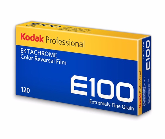 KODAK EKTACHROME E100 120X5 - Bäst före 2022-04