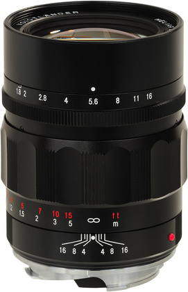 Voigtländer M-gänga Heliar 75/1.8