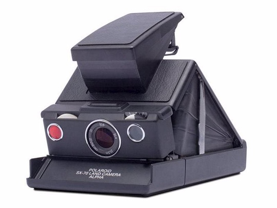 Polaroid™ SX-70 Camera Kit black - SLUTSÅLD!
