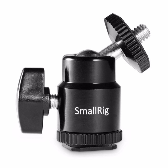 SMALLRIG 761 Camera Cold Shoe-Kulled -1/4" Skruv