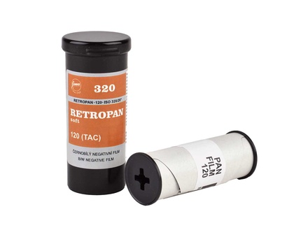 Foma Retropan 320 soft roll film 120
