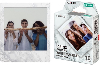 Fujifilm instax Square Film white marble
