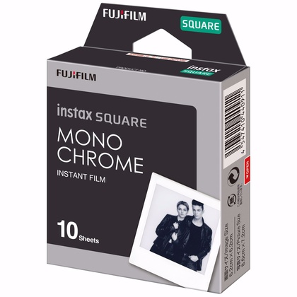 INSTAX SQUARE FILM MONOCHROME 10PCS