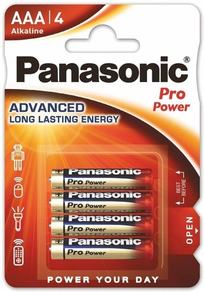 1x4 Panasonic Pro Power LR 03 Micro AAA