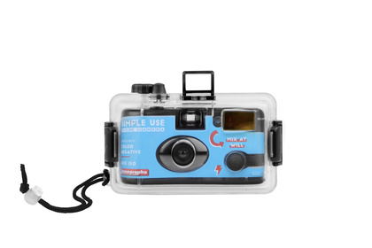 Analogue Aqua - Simple Use Reloadable Camera & Underwater Case - Color Negative 400 -