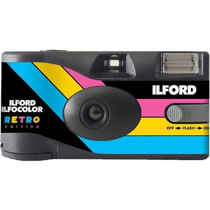 Ilford Single Use Camera Ilfocolor Rapid Retro 400 ASA 27 - Bäst före 2025-05