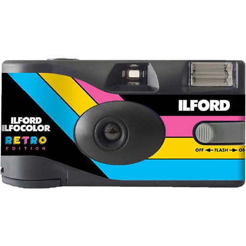 Ilford Single Use Camera Ilfocolor Rapid Retro 400 ASA 27 - Bäst före 2025-05