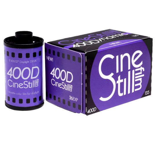 CINESTILL 400D DYNAMIC VERSATILE COLOR NEGATIVE FILM, 35MM