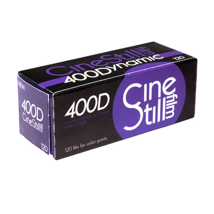 CINESTILL 400D Dynamic Versatile Color Negative Film 120