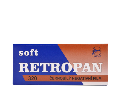 Foma Retropan 320 soft roll film 120