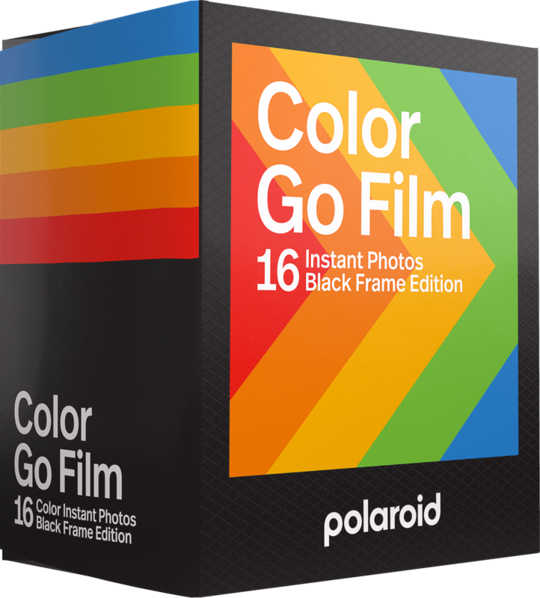 Go Film Double Pack 16 photos - Black Frame