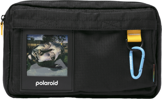 POLAROID  Ripstop Crossbody Black Bag Väska