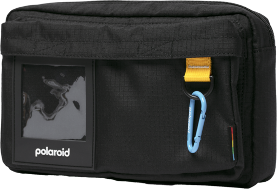 POLAROID  Ripstop Crossbody Black Bag Väska