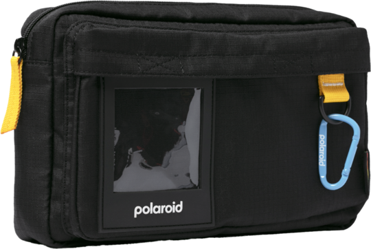 POLAROID  Ripstop Crossbody Black Bag Väska