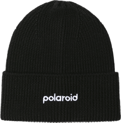 POLAROID  Beanie Black