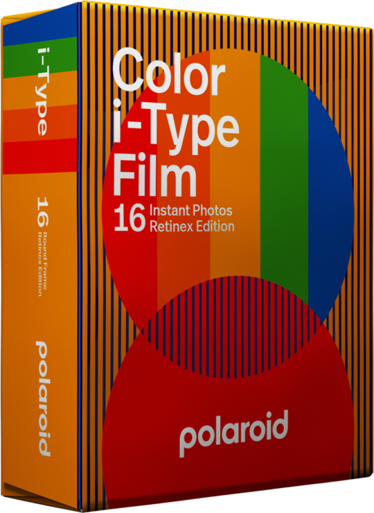 POLAROID  Color film for I-Type Round Frame Retinex Double