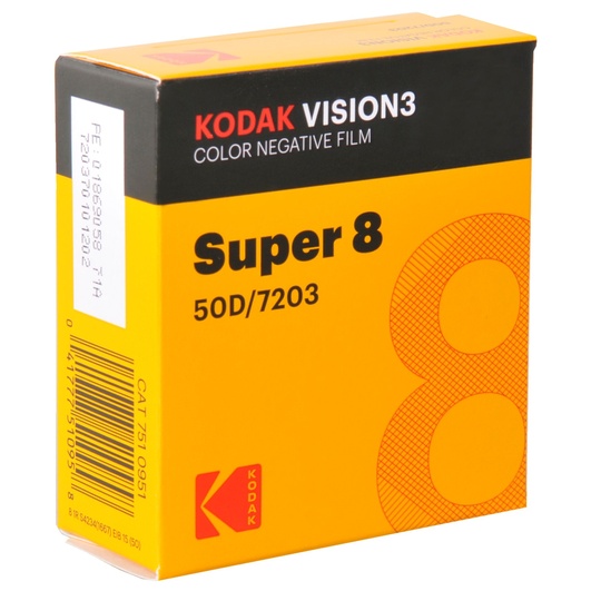Kodak S8 Vision3 50D New - Super 8