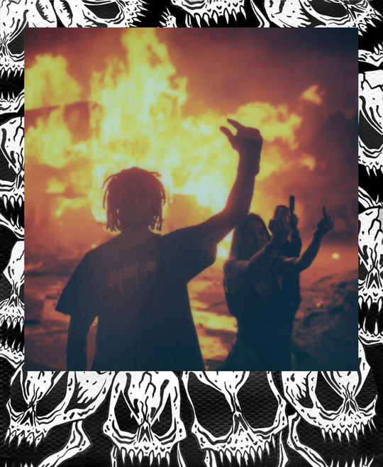 Polaroid  Color film for I-Type Thrasher Edition