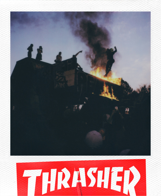 Polaroid  Color film for I-Type Thrasher Edition