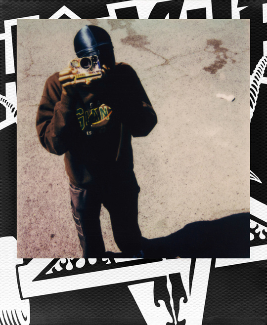 Polaroid  Color film for I-Type Thrasher Edition