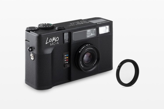 Lomo MC-A 35 mm Film Camera Black