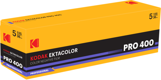 Kodak Portra 400 135/36 5 pack / Ektacolor Pro 400 5-pack