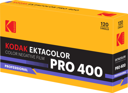 Kodak Ektacolor Pro 400 120 5-pack (Portra 400)